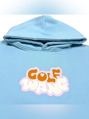 Golf Wang Tyler The Creator Baby/Light Blue Hoodie Sweatshirt Size Medium